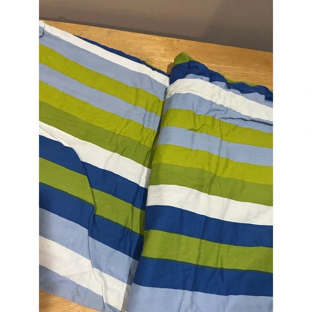IKEA BARNSLIG RAND‎ Cotton Kids Twin Duvet Cover Colorful Zoo Animals Stripes